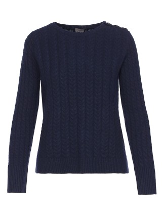 Синий свитер MARELLA: фото - Invogue